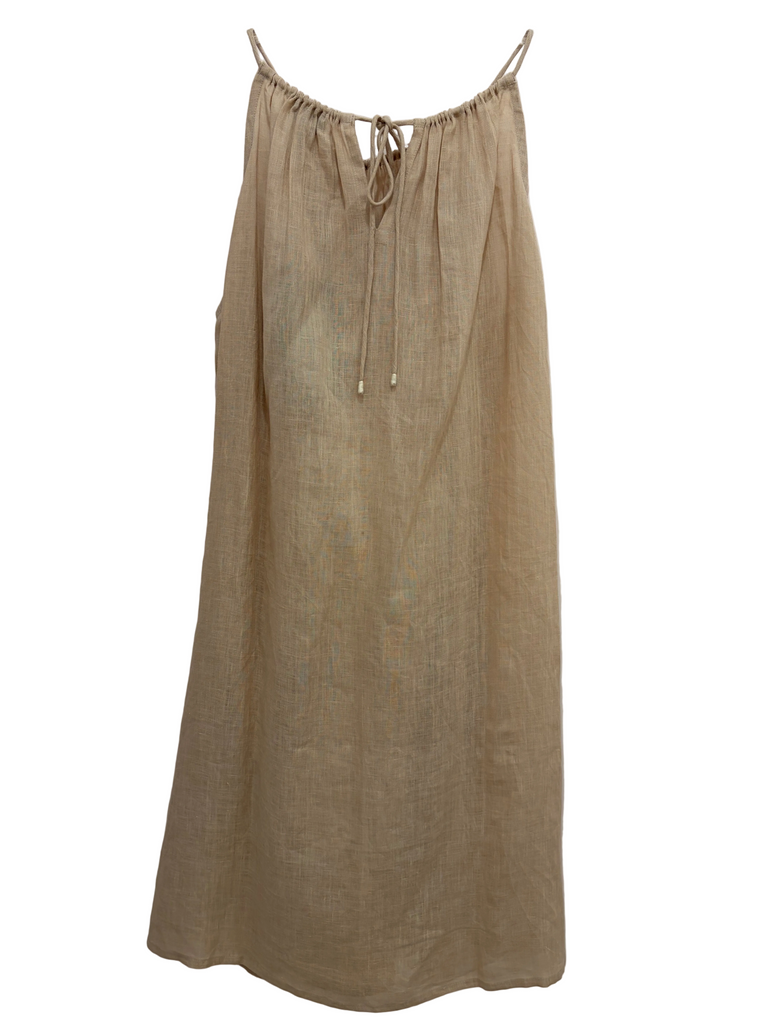 BENARAS~ Salina Tahiti Halter dress #25241