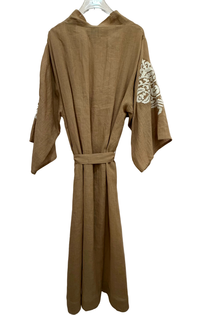 BENARAS~Kibaya tahiti kimono dress #25173