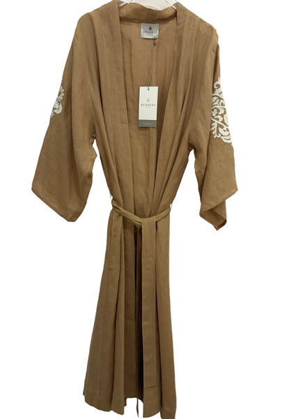 BENARAS~Kibaya tahiti kimono dress #25173
