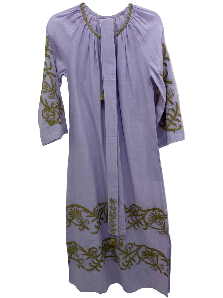 BENARAS~Solid Kaftan #24700