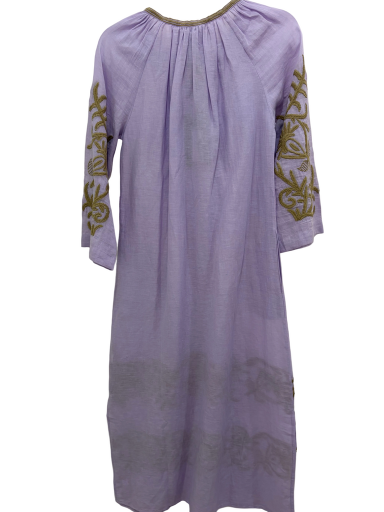 BENARAS~Solid Kaftan #24700