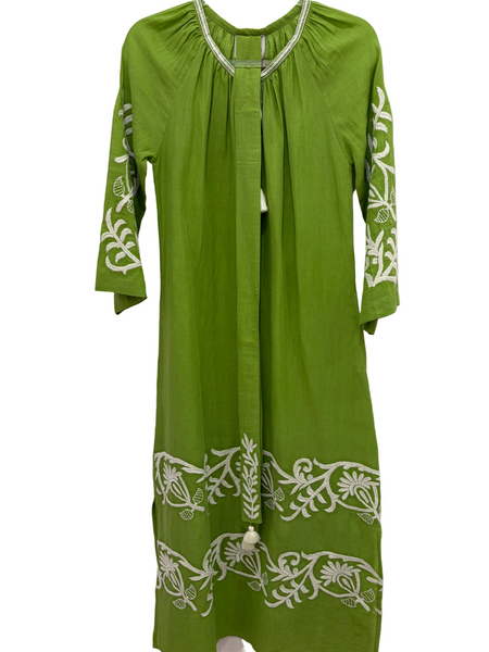 BENARAS~Solid Kaftan #24700
