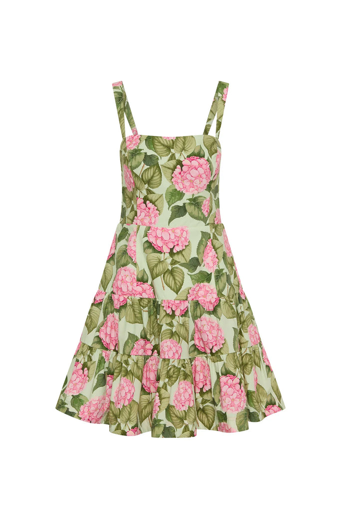PALM NOOSA~ Pink jardín Cooper mini dress