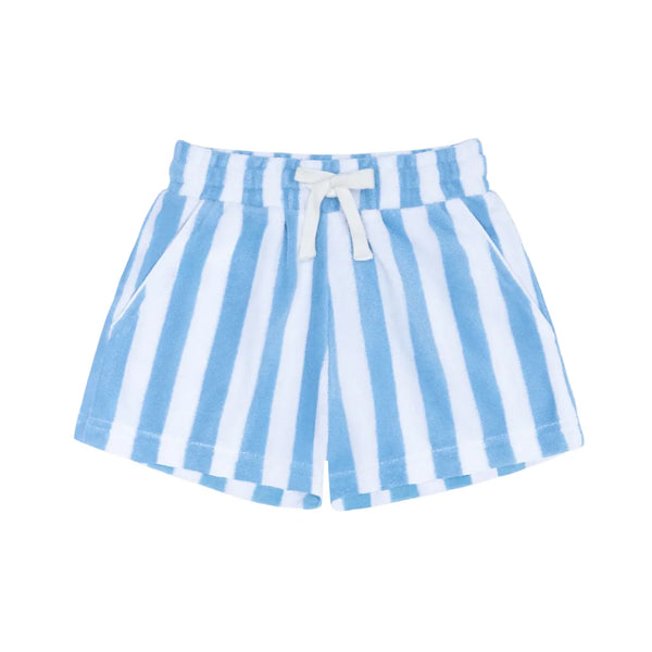 MINNOW~ Boys bay stripe French Terry short