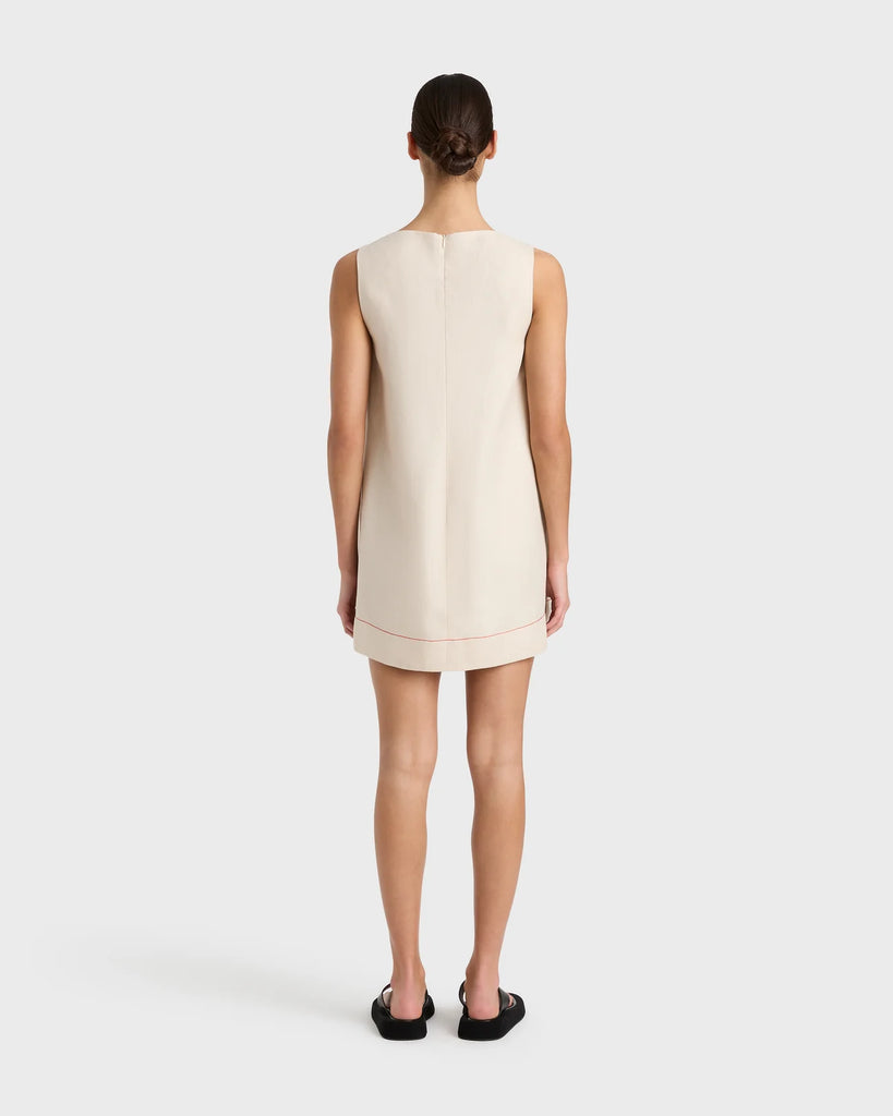 BONDI BORN~ Delphi boatneck mini dress