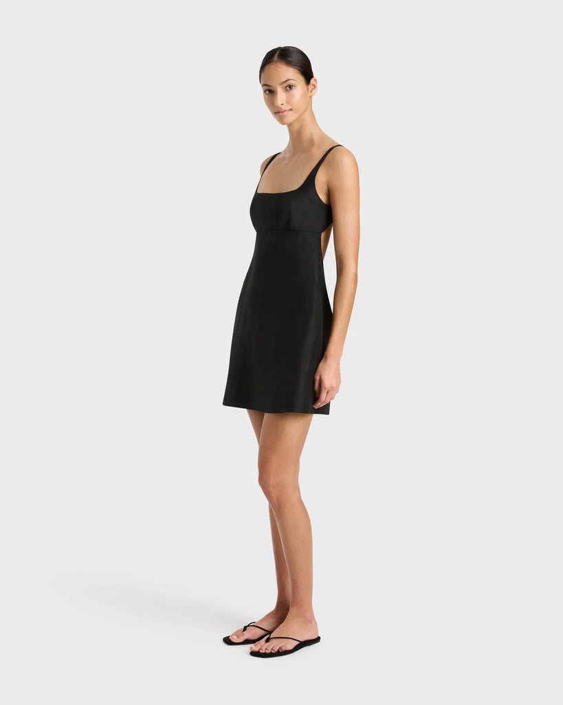 BONDI BORN~ Bormio exposed back mini dress