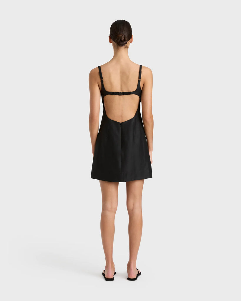 BONDI BORN~ Bormio exposed back mini dress