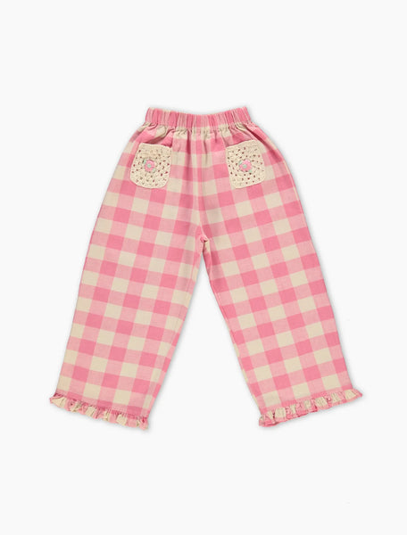 BEBE ORGANIC~ Anais pant Bon plaid