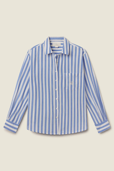 TROVATA~ Blake oversized Volpi stripe shirt