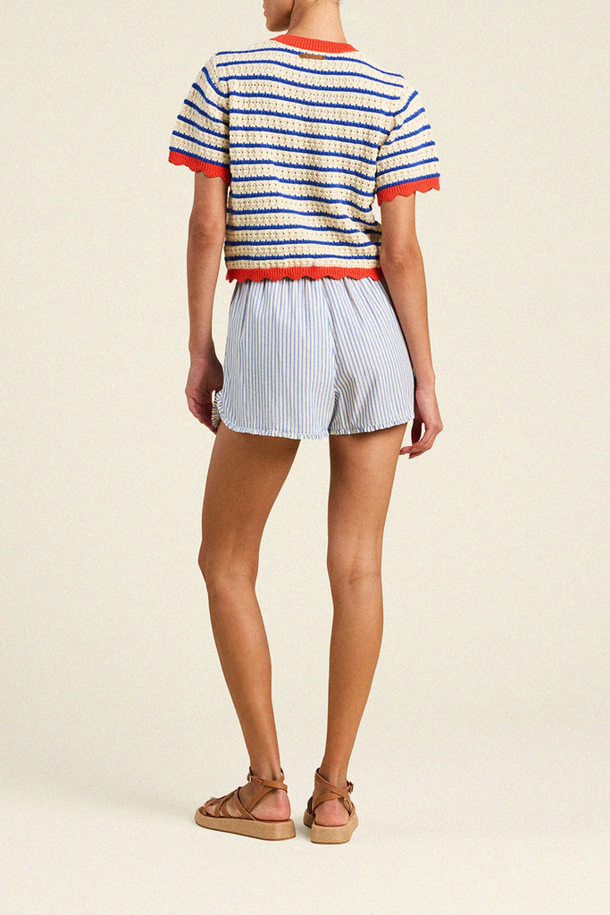 TROVATA~ Aurora short sleeve cardigan