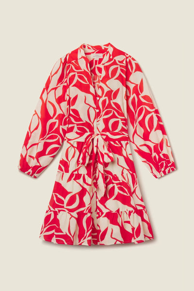 TROVATA~ Celeste red print dress
