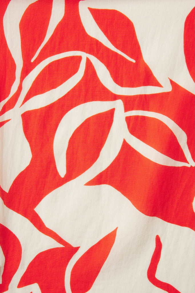 TROVATA~ Celeste red print dress
