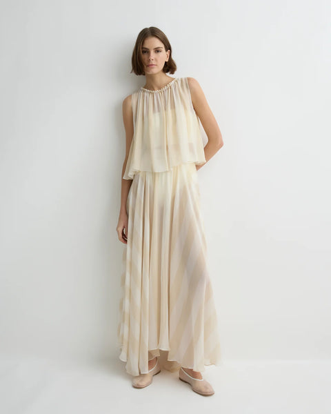BONDI BORN~Capri silk circle skirt