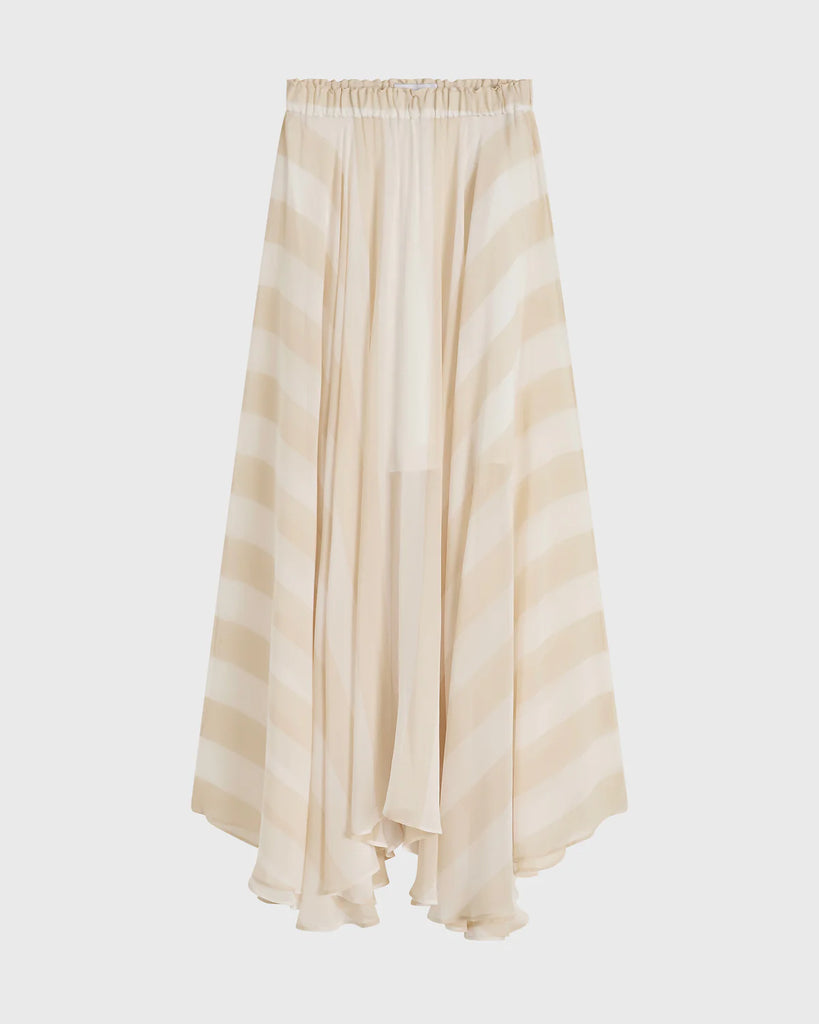 BONDI BORN~Capri silk circle skirt