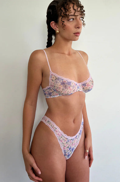 ONLY HEARTS ~ Pink violet underwire bra