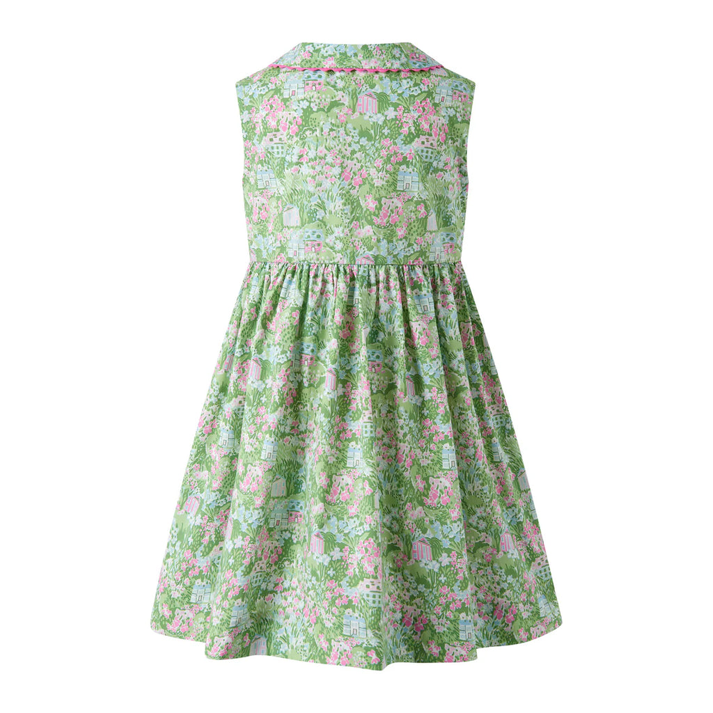 RACHEL RILEY~Garden button front dress