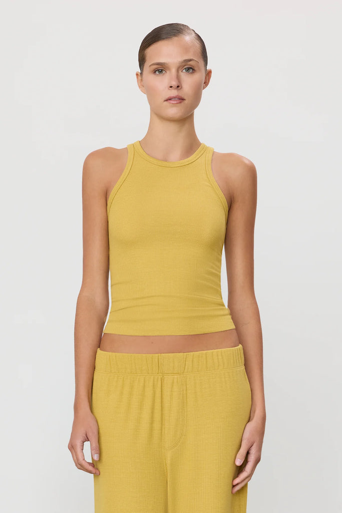 ETERNE~ High neck fitted tank