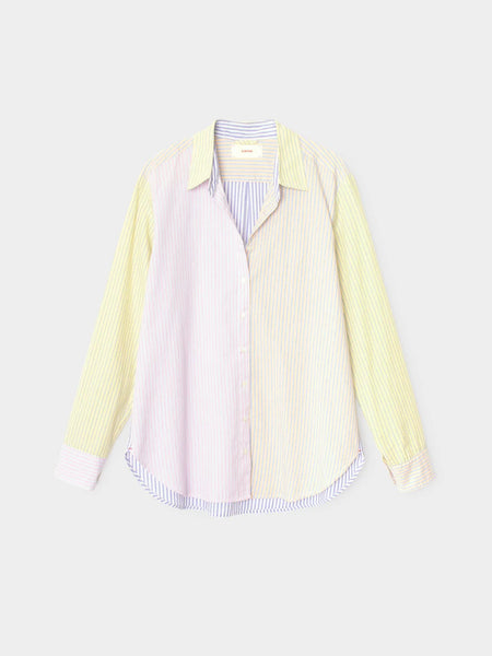 XIRENA~ Beau shirt in mixed stripe