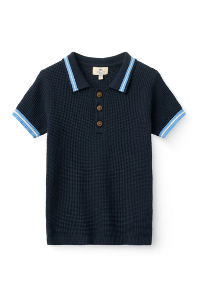 COPENHAGEN COLORS~ Knitted pattern polo