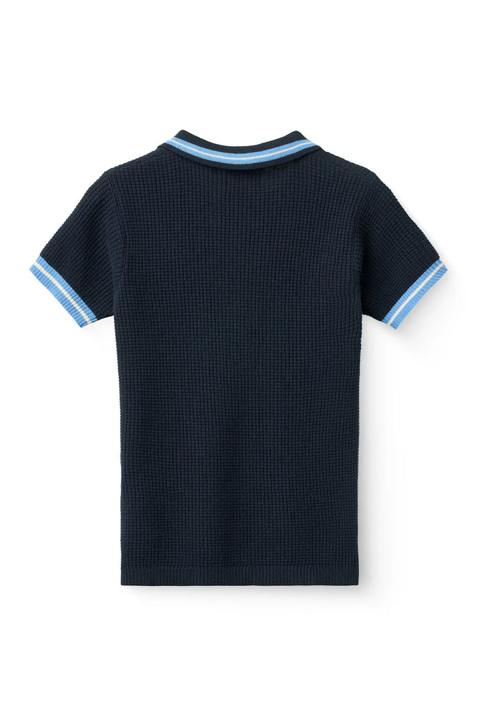 COPENHAGEN COLORS~ Knitted pattern polo