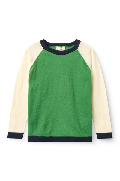 COPENHAGEN COLORS~knitted colorblock top