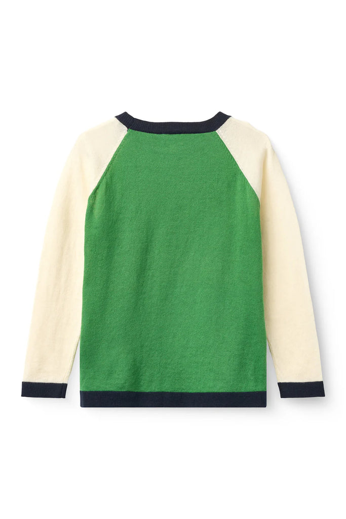 COPENHAGEN COLORS~knitted colorblock top