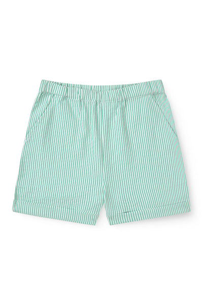 COPENHAGEN COLORS~ Seersucker shorts sporty
