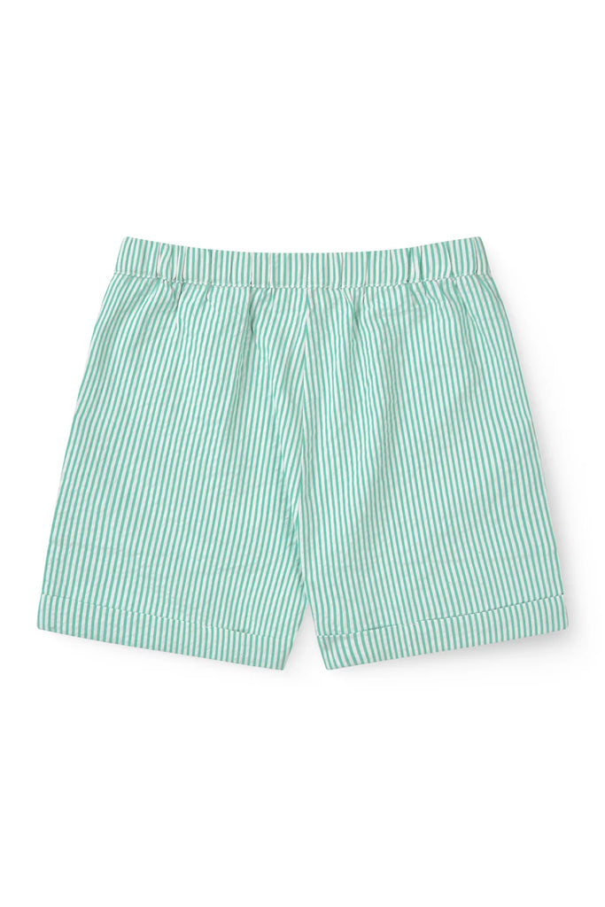COPENHAGEN COLORS~ Seersucker shorts sporty