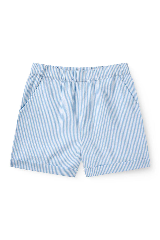 COPENHAGEN COLORS~ Seersucker shorts sporty