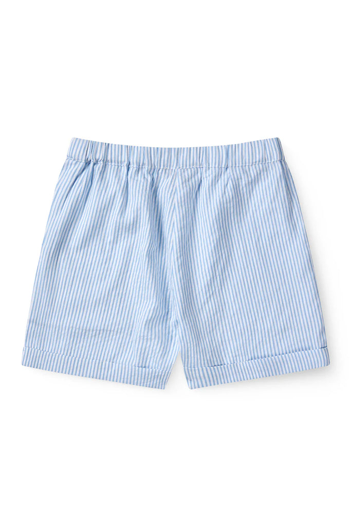 COPENHAGEN COLORS~ Seersucker shorts sporty