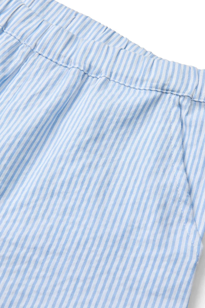 COPENHAGEN COLORS~ Seersucker shorts sporty