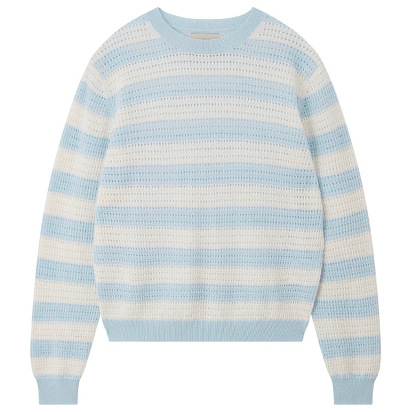 JUMPER 1234~ striped textured sweater