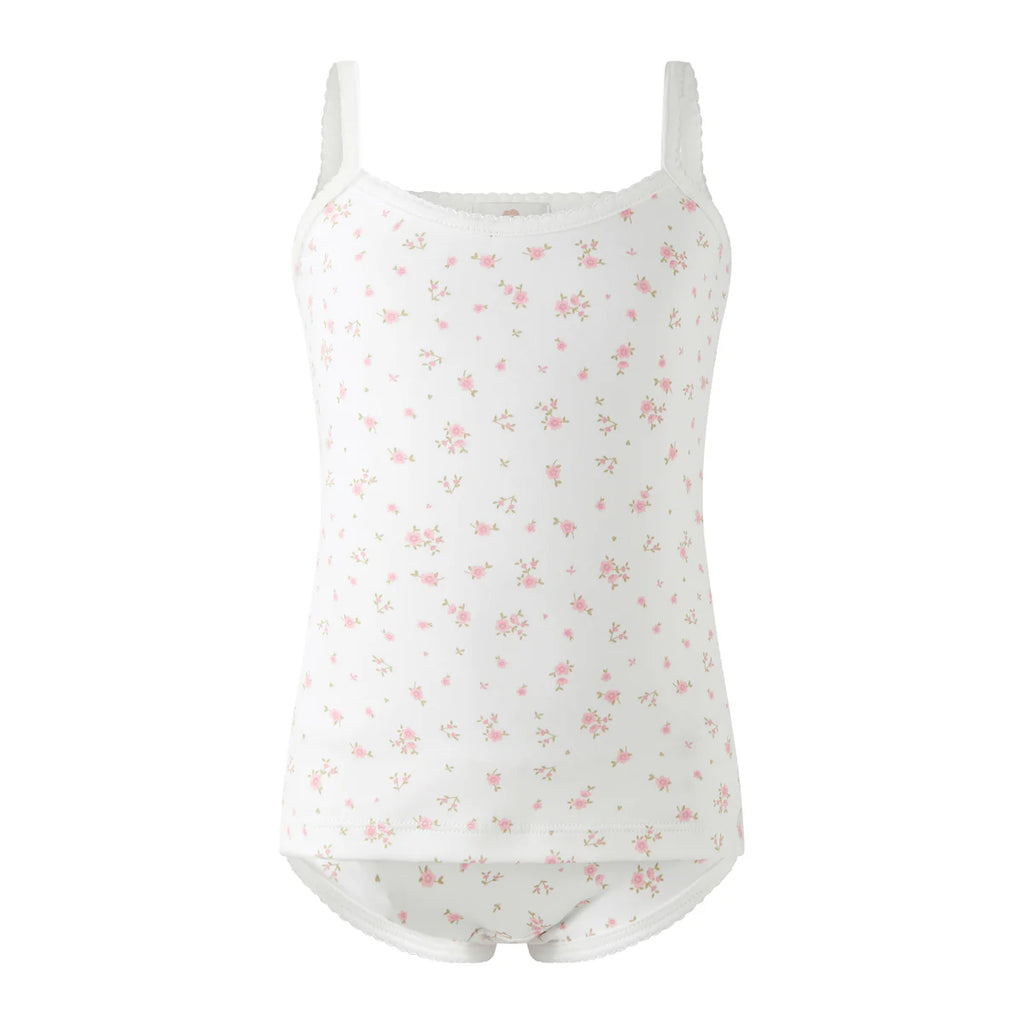 RACHEL RILEY~ Pima stripe/floral underwear set