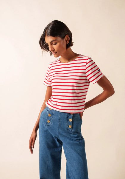 SAINT JAMES~ Etrille ll short sleeve tshirt 8414