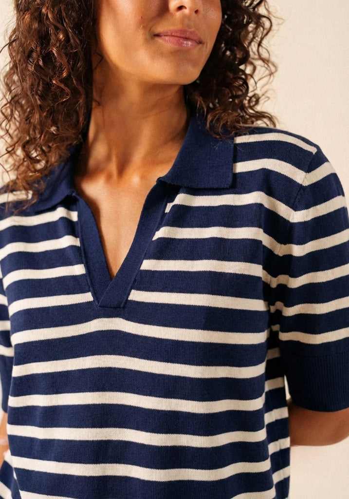 SAINT JAMES~ Coimbra cotton cashmere top 4620