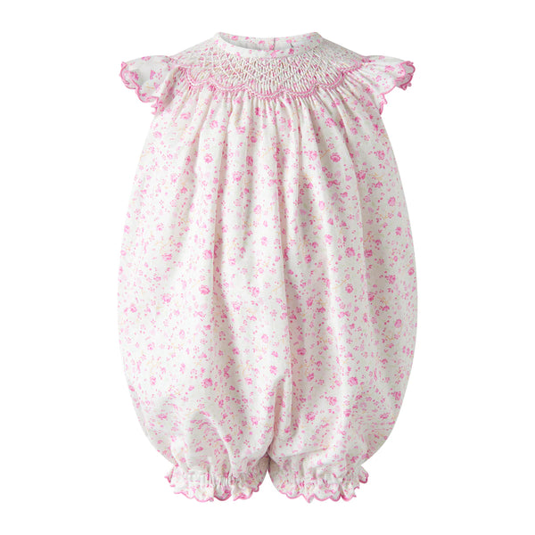 RACHEL RILEY~ Floral smocked baby suit