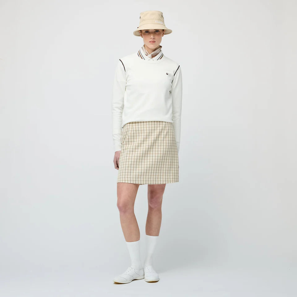 TILLEY~ Retro check Aline skirt