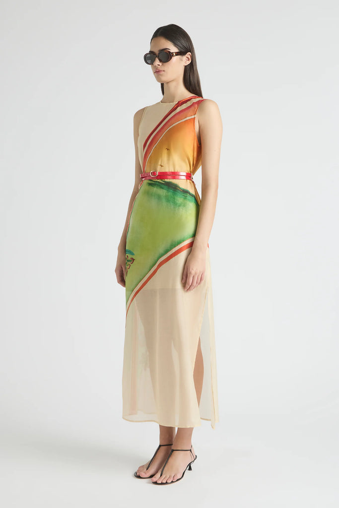ANTIPODEAN~ Golden Break maxi dress