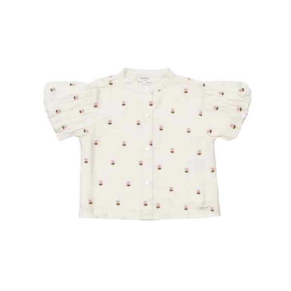 DONSJE~ Ezrah blouse w roses