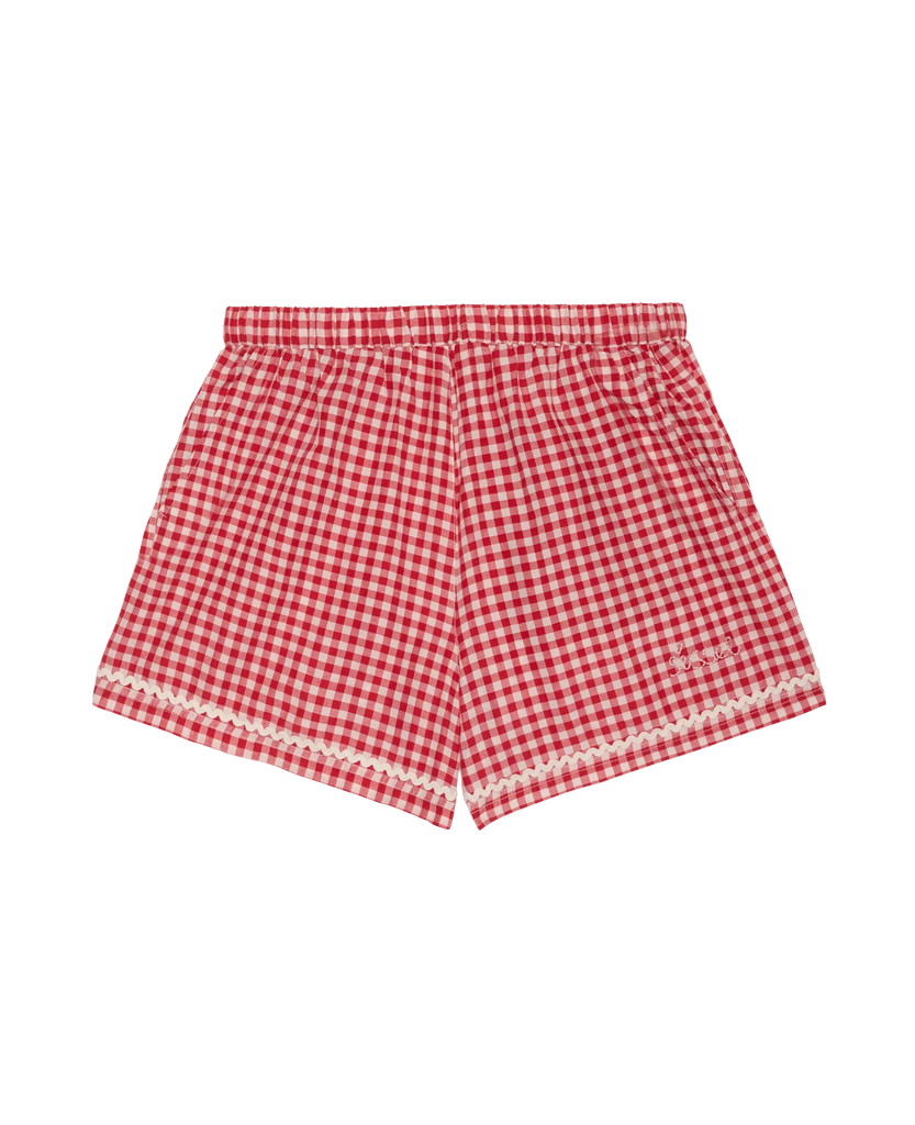 SISSEL EDELBO~ Bobbie gingham short