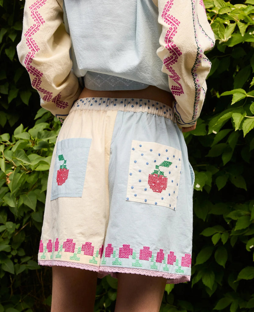 SISSEL EDELBO~ Myra short in baby blue