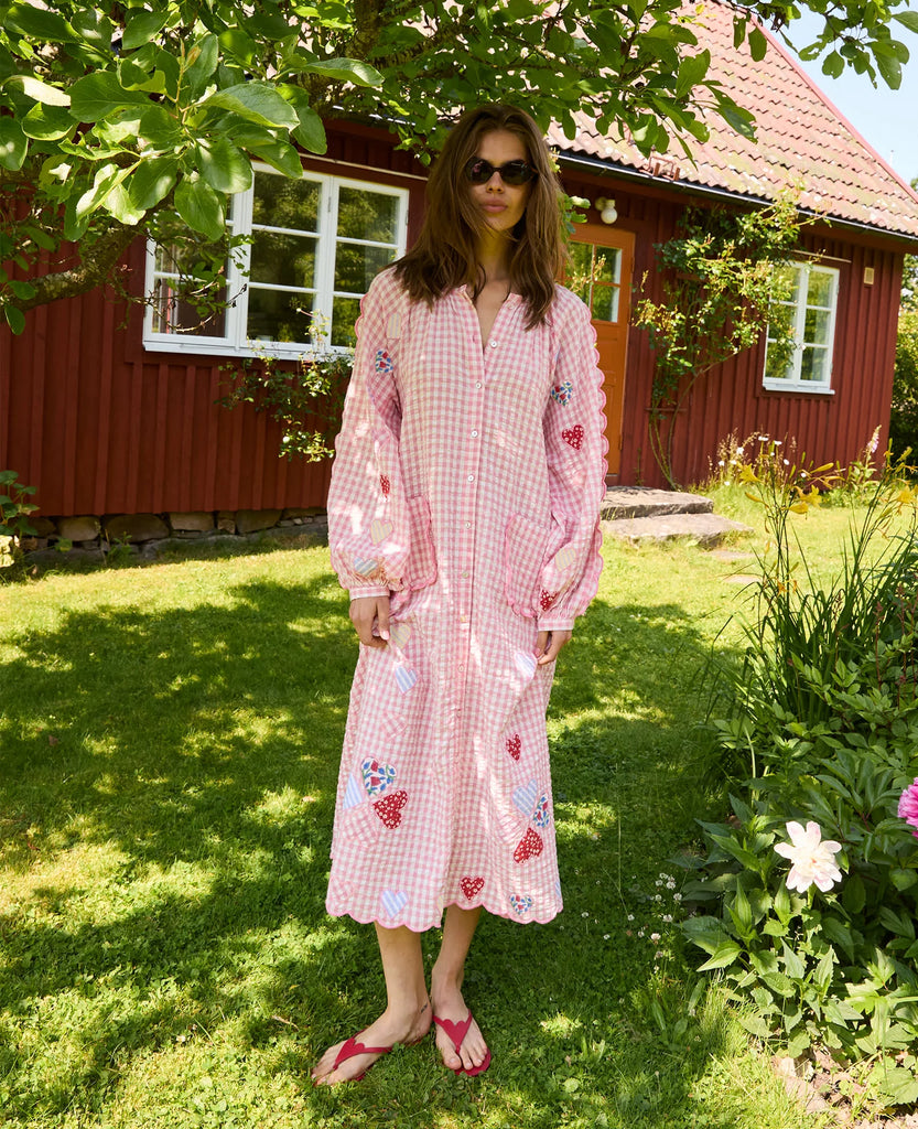 SISSEL EDELBO~ Kamal dress in gingham
