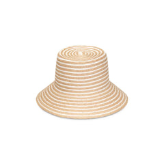 Lack Of Color Pastel Striped Bucket Hat - Blue, Peach, Cream Lack of Color Raffia Cowboy Hat ~ Natural – Show Me Your Mumu main image 4