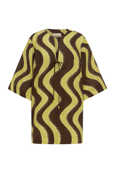 ALEMAIS~ Frankie yellow mini dress