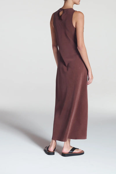 ASCENO~Valencia silk dress