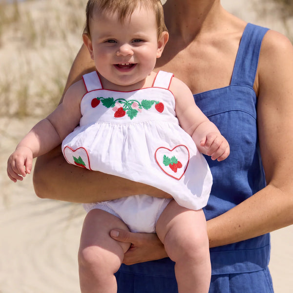 MINNOW ~ Baby heart pocket tank and bloomer
