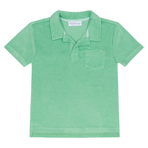 MINNOW~ Boys Gustavia French Terry polo