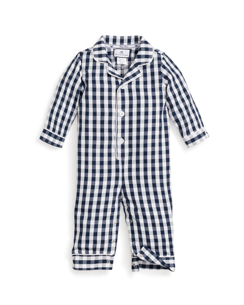 PETITE PLUME~ Baby twill long sleeve romper