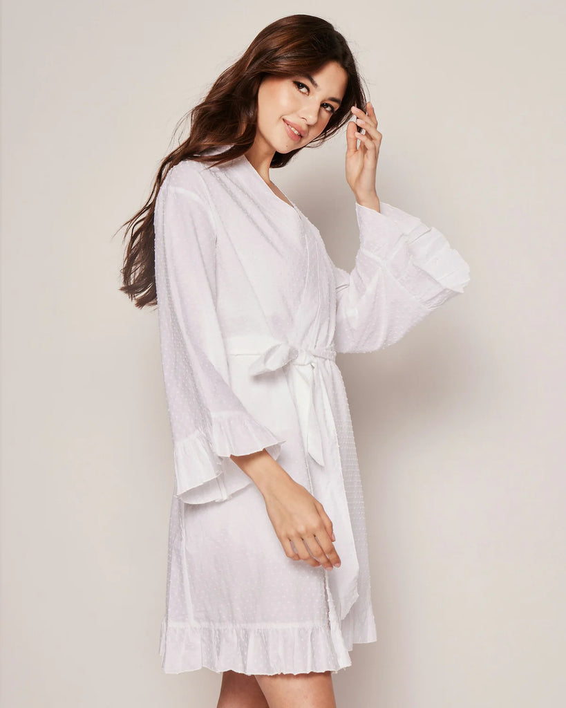 PETITE PLUME~ Swiss dot robe