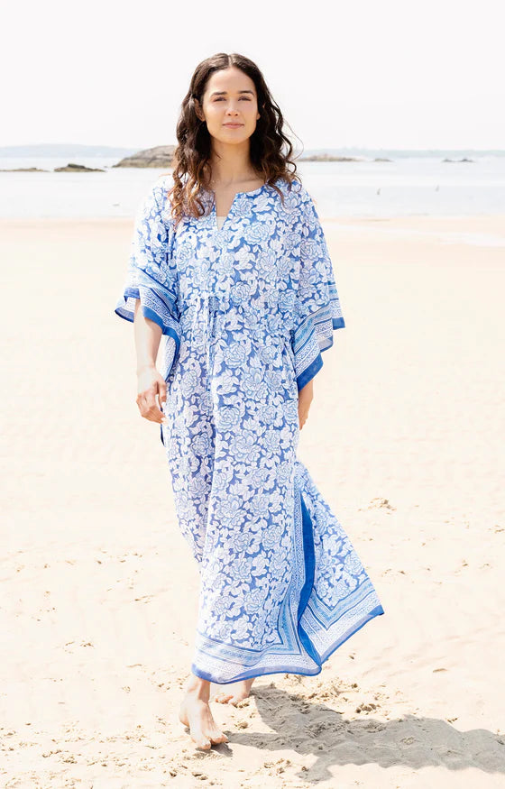 ANOKHI~Drawstring kaftan
